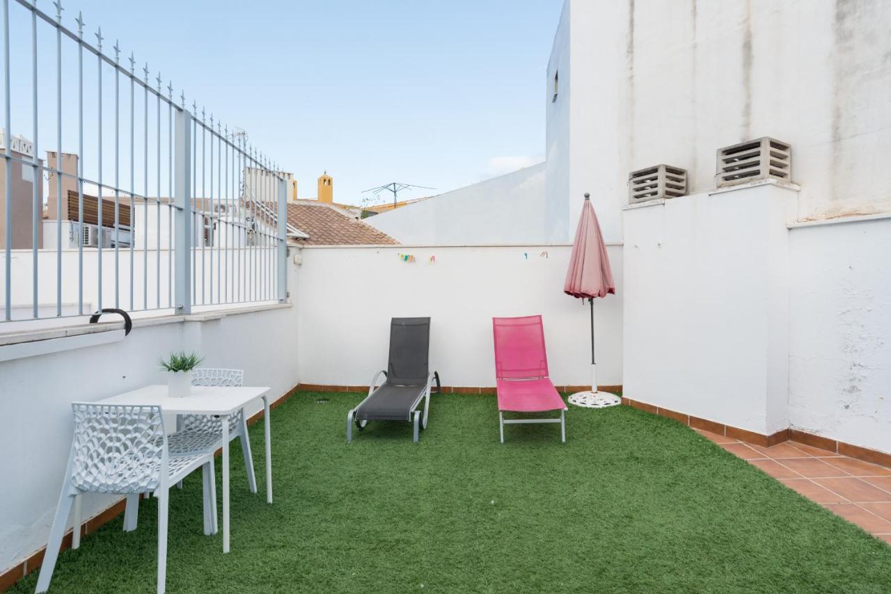Apartamento Atico Centro Historico A/C Bbq Wifi Málaga Exterior foto